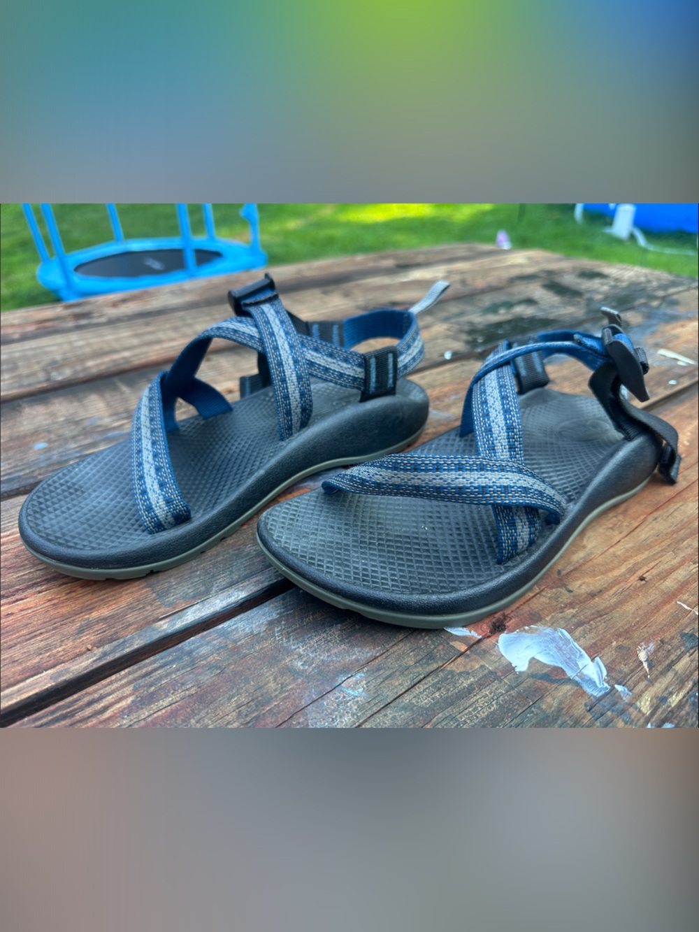 Chaco Kids - Blue & Black Sport Sandals